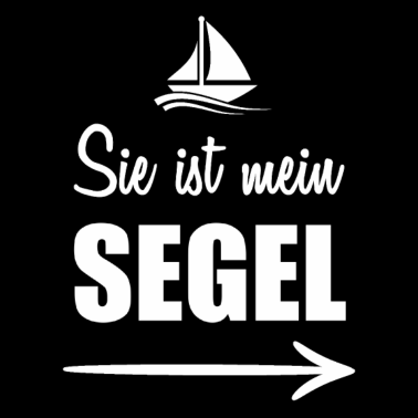 Motiv Sie ist mein Segel Partnerlook
