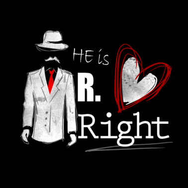 Motiv Mr. Right - Partnerlook Shirt 001