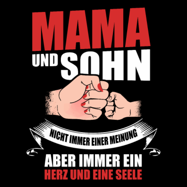 Motiv Mama und Sohn Partnerlook Geschenk