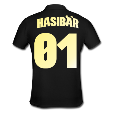 Partnerlook Poloshirt - Partnerlook No. 1 (Hasibär) - gold