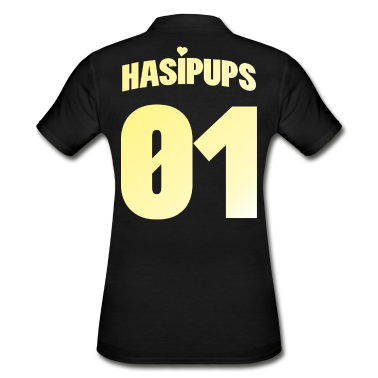 Partnerlook Poloshirt - Partnerlook No. 1 (Hasipups) - gold