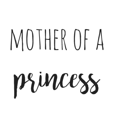 Motiv Mother of a princess - Partnerlook