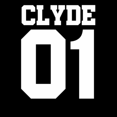 Motiv Clyde 01, Partnershirt, Partnerlook