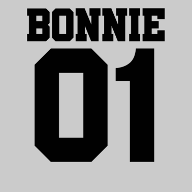 Motiv Bonnie 01, Partnershirt, Partnerlook