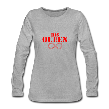 Partnerlook Langarmshirt - QUEEN - PARTNERLOOK - LIEBE
