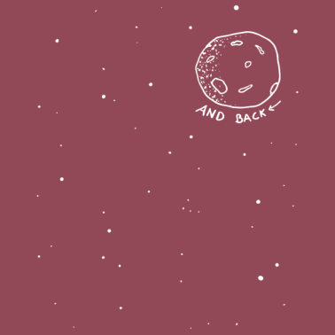 Motiv To The Moon And Back | Mond | Partnerlook