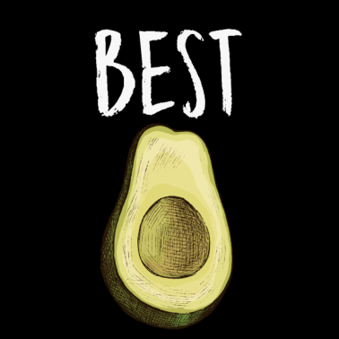 Motiv Partnerlook Avocado Best Couple Geschenk