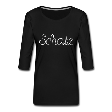 Partnerlook Langarmshirt - Schatz Partnerlook