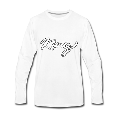 Partnerlook Langarmshirt - King Partnerlook