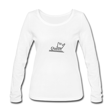 Partnerlook Langarmshirt - Queen Partnerlook