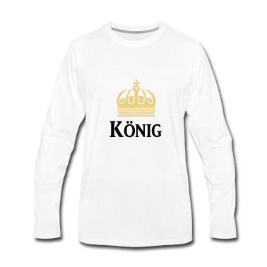 Partnerlook Langarmshirt - Partnerlook König