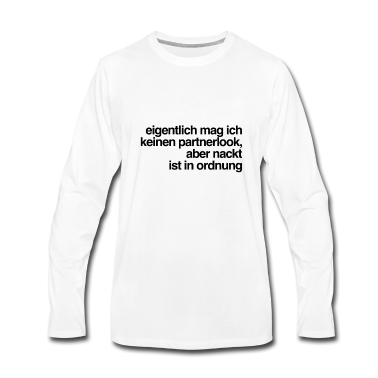 Partnerlook Langarmshirt - Partnerlook nur ohne Kleider