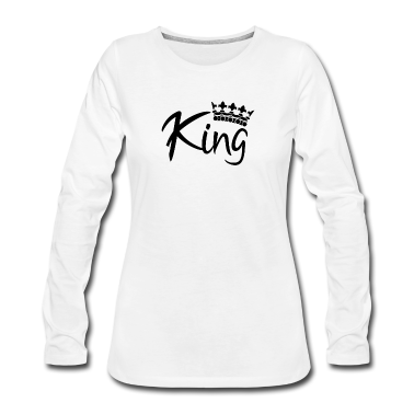 Partnerlook Langarmshirt - King Partnerlook