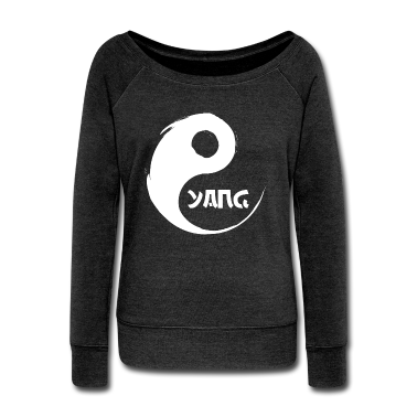 Partnerlook Langarmshirt - YinYang Partnerlook
