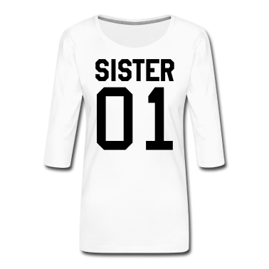 Partnerlook Langarmshirt - Sister 01 Partnerlook