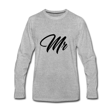 Partnerlook Langarmshirt - Mr Partnerlook