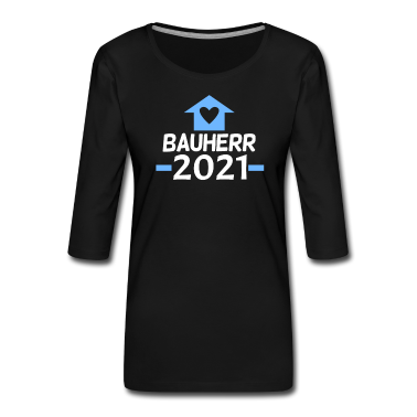 Partnerlook Langarmshirt - Bauherr 2021 - Partnerlook