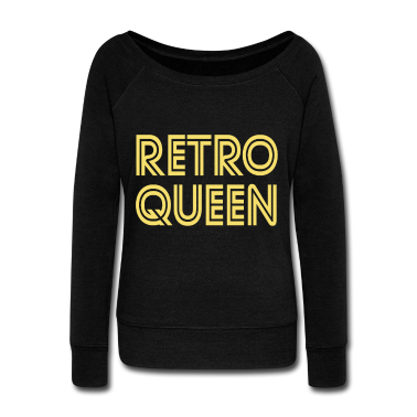 Partnerlook Langarmshirt - Retro Queen Partnerlook