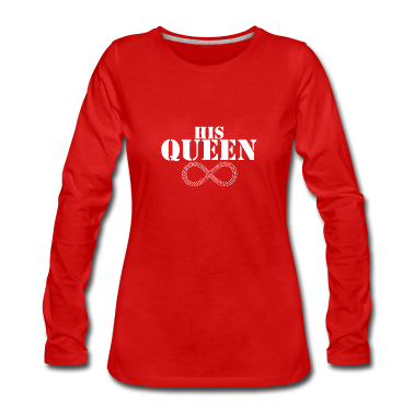 Partnerlook Langarmshirt - QUEEN - PARTNERLOOK - LIEBE