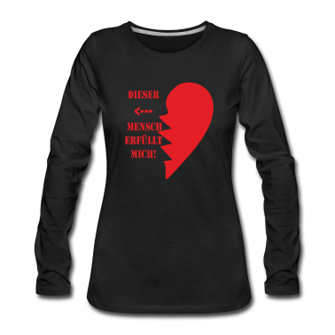 Partnerlook Langarmshirt - partnerlook liebe herz1