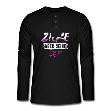 Partnerlook Langarmshirt - Zicke Aber Seine Valentinstag Partnerlook