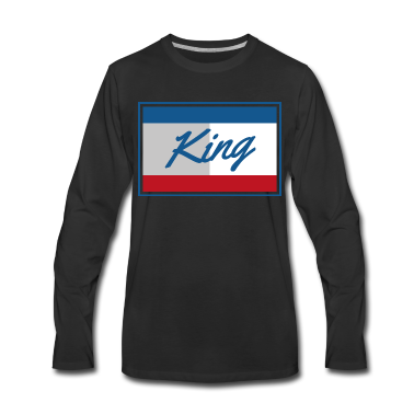 Partnerlook Langarmshirt - King - Queen Partnerlook