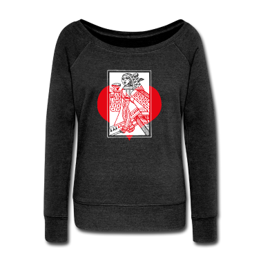 Partnerlook Langarmshirt - King - Queen Partnerlook