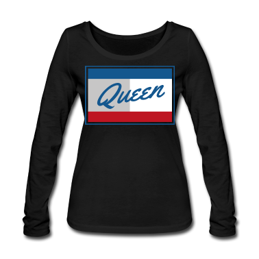 Partnerlook Langarmshirt - King - Queen Partnerlook