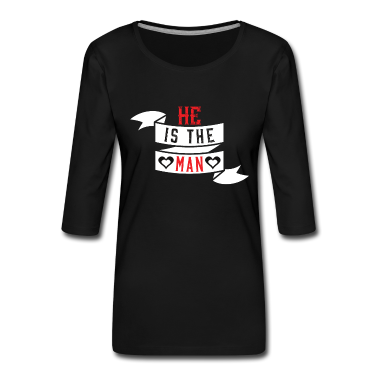 Partnerlook Langarmshirt - Sie ist der Boss 1 - Partnerlook