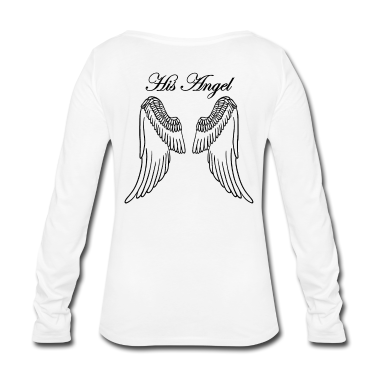 Partnerlook Langarmshirt - Partnerlook Engel Frau