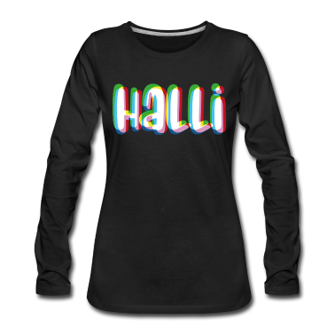 Partnerlook Langarmshirt - Halli - Galli Partnerlook