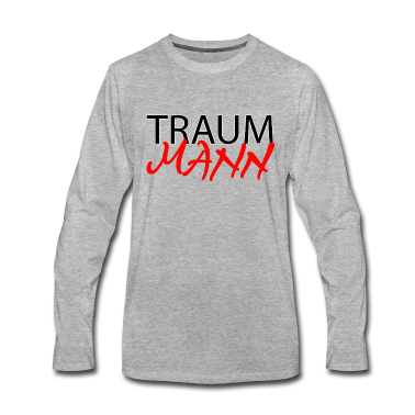 Partnerlook Langarmshirt - Traummann Partnerlook Geschenkidee
