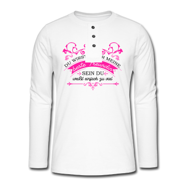 Partnerlook Langarmshirt - Partnerlook Beste Freundinnen