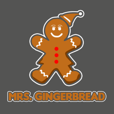 Motiv Lebkuchenfrau im Partnerlook zu Weihnachten