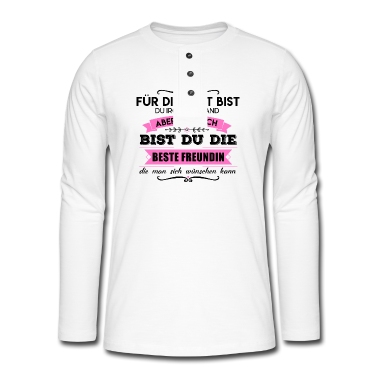 Partnerlook Langarmshirt - Partnerlook Beste Freundinnen