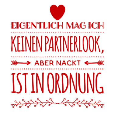 Motiv eigentlich mag ich keinen Partnerlook