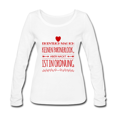 Partnerlook Langarmshirt - eigentlich mag ich keinen Partnerlook