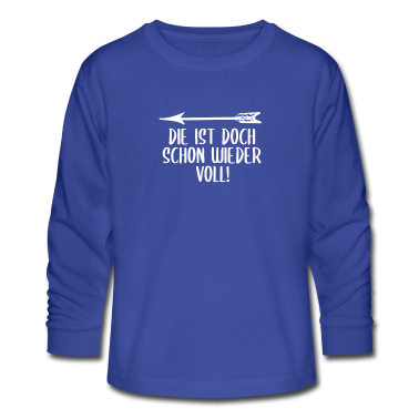 Partnerlook Langarmshirt - Die ist doch schon wieder voll! Partnerlook