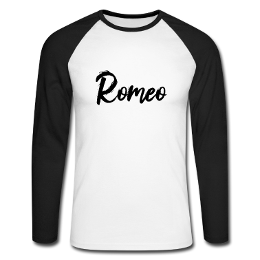Partnerlook Langarmshirt - Romeo Partnerlook Romeo und Julia