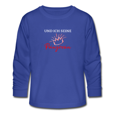 Partnerlook Langarmshirt - Und ich seine Prinzessin Lustiger Partnerlook