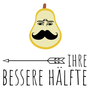 Motiv Bessere Hälfte | Birne | Partnerlook