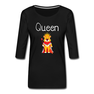 Partnerlook Langarmshirt - King Queen Partnerlook