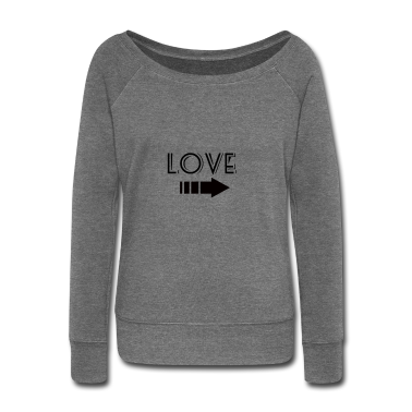 Partnerlook Langarmshirt - LOVE - Partnerlook - LOVE YOU
