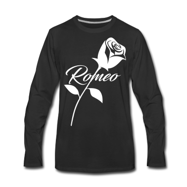 Partnerlook Langarmshirt - Romeo & Juliet Partnerlook