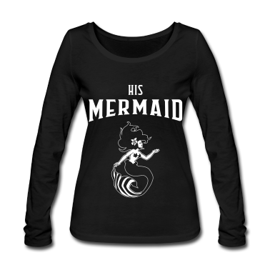 Partnerlook Langarmshirt - His Mermaid Partnerlook
