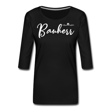 Partnerlook Langarmshirt - Bauherrin Partnerlook