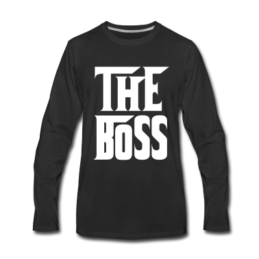 Partnerlook Langarmshirt - The Boss Partnerlook