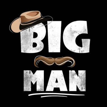 Motiv Big Man - Partnerlook Shirt 013