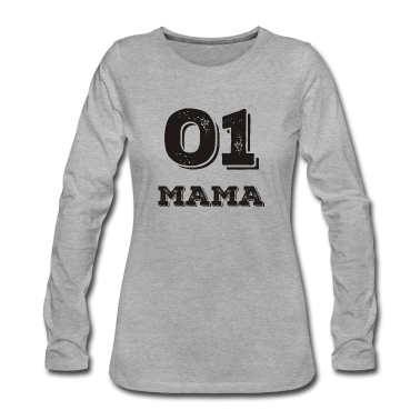 Partnerlook Langarmshirt - 01 Mama Partnerlook Partnershirt