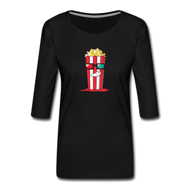 Partnerlook Langarmshirt - Popcorn im Partnerlook